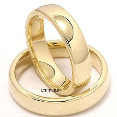 Womens Set Wedding Rings Gold