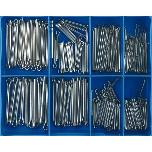 255pc Stainless Split Cotter Pin Assortment Assortments Stainles 