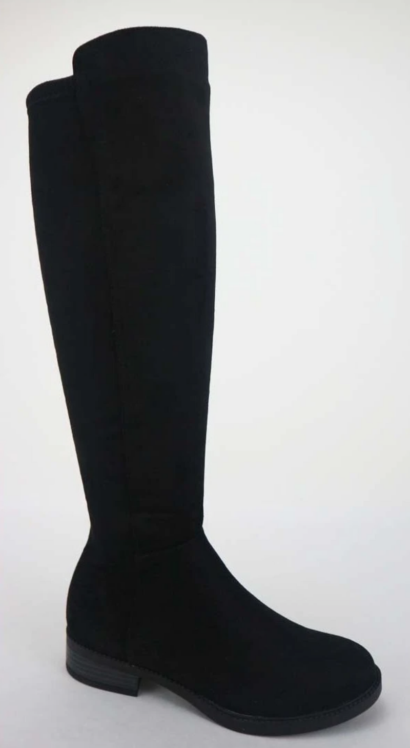 bamboo black boots