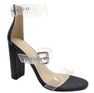 wild diva clear heels