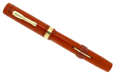 Conklin Senior Endura Red Hard Rubber Fountain Pen