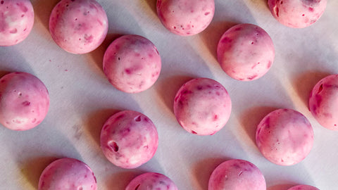 raspberry fat bombs