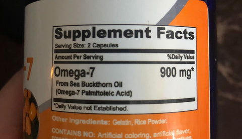 Fake Sea Buckthorn Omega 7 Product 