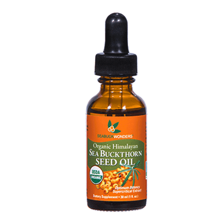Sea buckthorn seed oil is great for sensitive and even acne prone skin. It's ranked a 1 on the comedogenic scale, meaning it is non-comedogenic and doesn't clog pores.