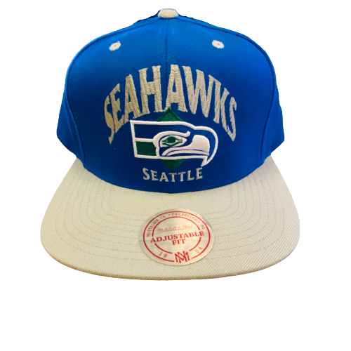 Seattle Seahawks Mitchell & Ness Vintage Collection Mesh Snapback Hat