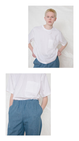 Recycled Fabric Boxy T-Shirt