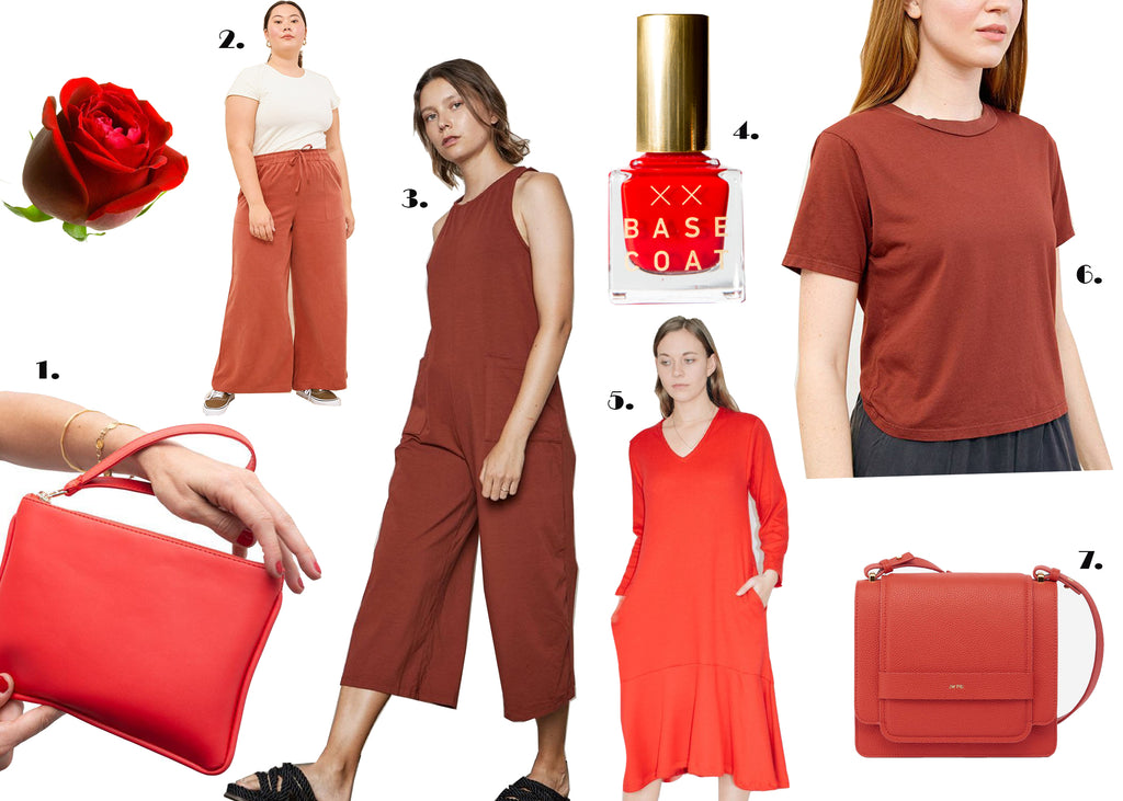 Sustainable Valentines Day Outfits Red