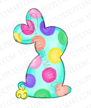 *Polka Dot Bunny - SUBLIMATION TRANSFER