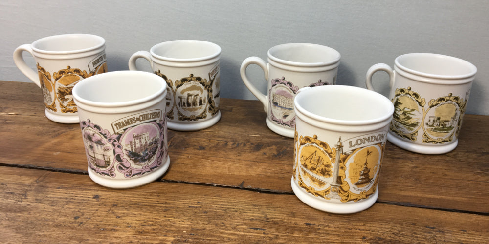 Denby Mugs Regions and Counties