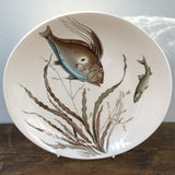 Johnson Bros Fish Dinner Plate  (Design No. 4)