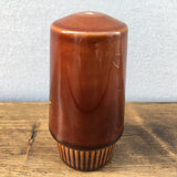 Poole Pottery Chestnut Salt & Pepper