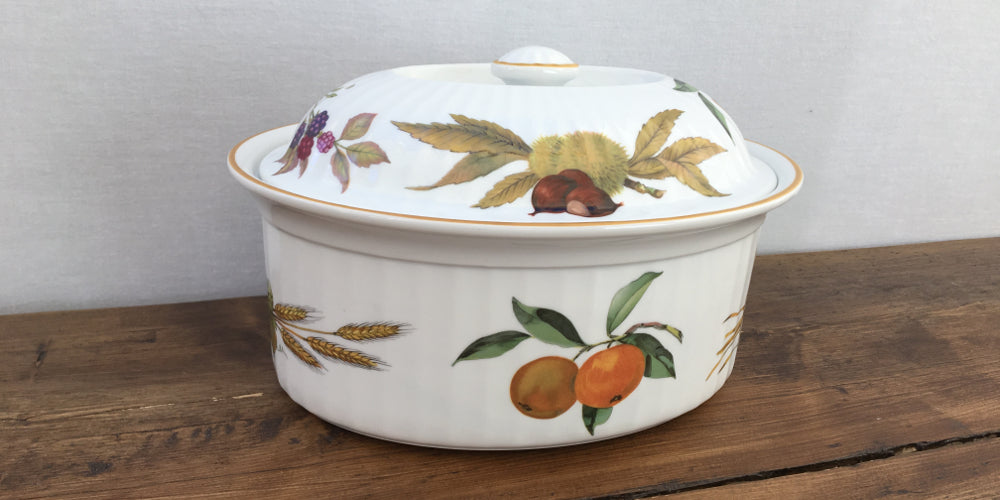 Royal Worcester Evesham (Brown Trim)