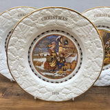 Coalport Christmas Plates