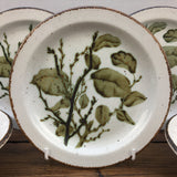 Midwinter Green Leaves Fruit / Dessert Bowl