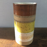 Denby Potters Wheel Vase/Pot (Yellow)