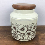 Hornsea Cornrose Storage Jar Lidded Sugar Jar