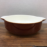 Poole Pottery Chestnut Lugged Soup Bowl