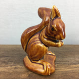 Poole Pottery Dark Brown Glaze Squirrel