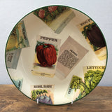 Poole Pottery Seed Packets Dinner Plate