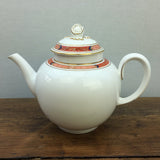 Royal Worcester Beaufort Rust Teapot