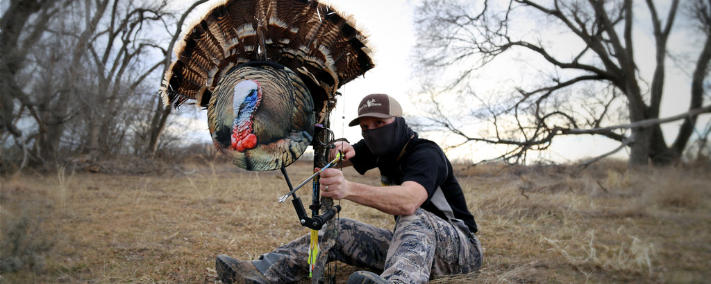 bow mounted turkey decoy