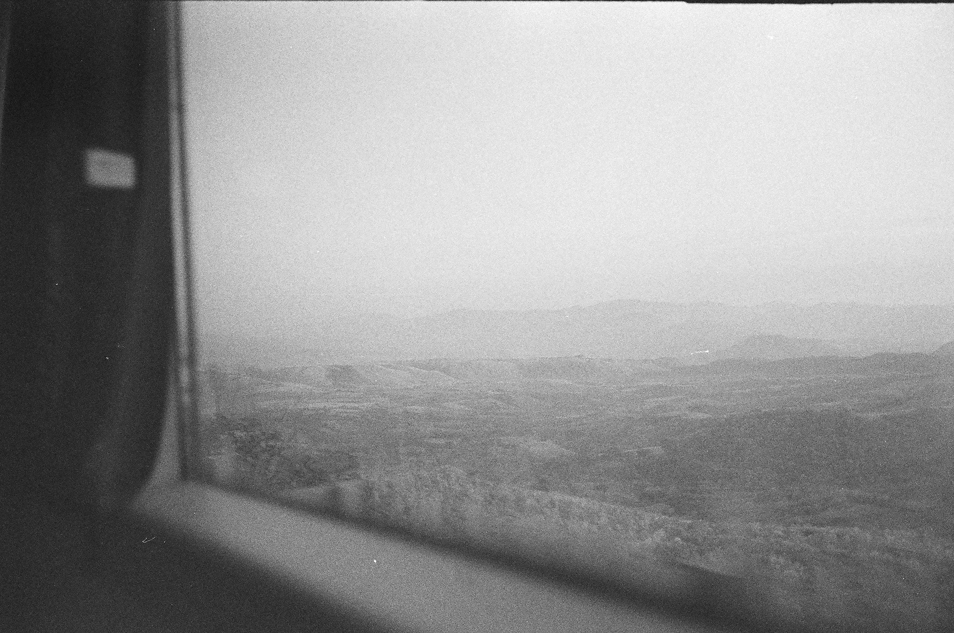 View of Mexican Countryside From the Bus