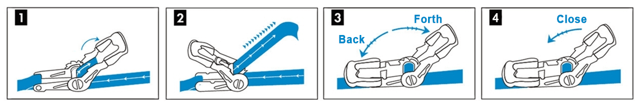 How to Thread Ratchet Straps?