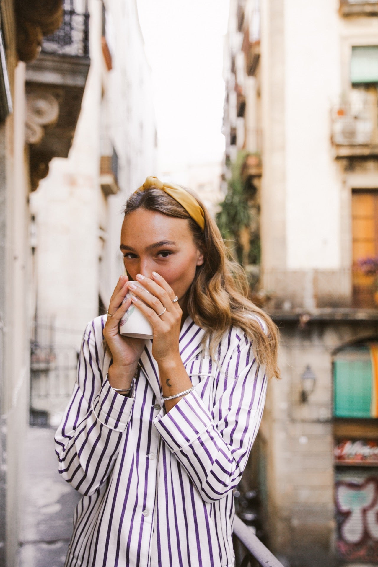 RADICE - Loungewear, Pyjama, hat Schlafbekleidung in Mallorca geschossen