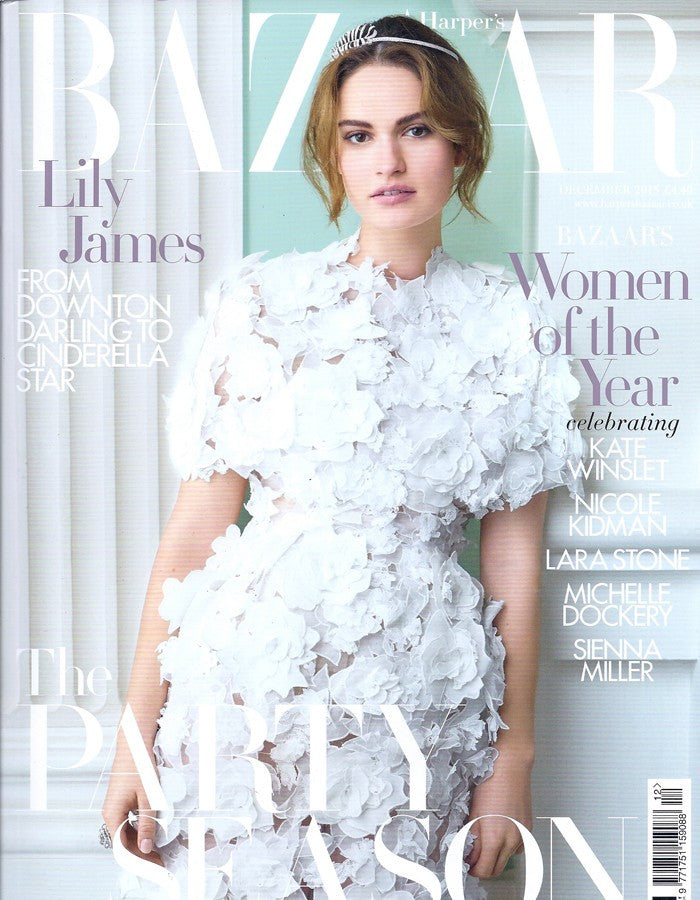 Sophie Harley featured in Harper's Bazaar Dec 2015