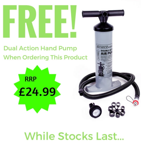 Free Dual Action Air Pump for Outdoor Revolution E-Sport Air 325 Inflatable Caravan Awning (2018)