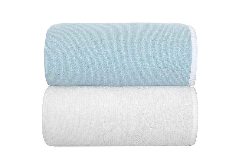 graccioza bathroom towels baltic / washcloth double tone | bath