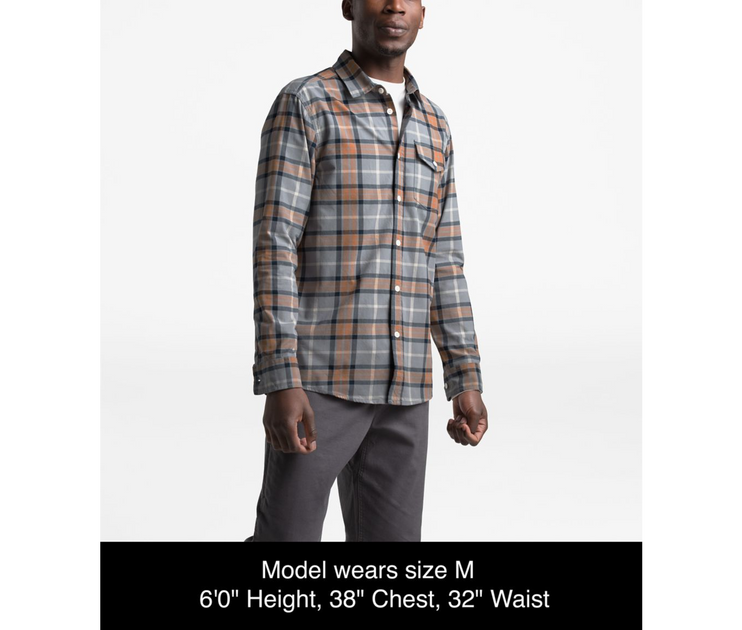 the north face men's stayside plaid shirt