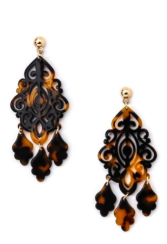 Filigree Chandelier Earrings