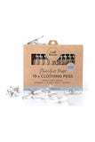 Stainless Steel Clothing Pegs