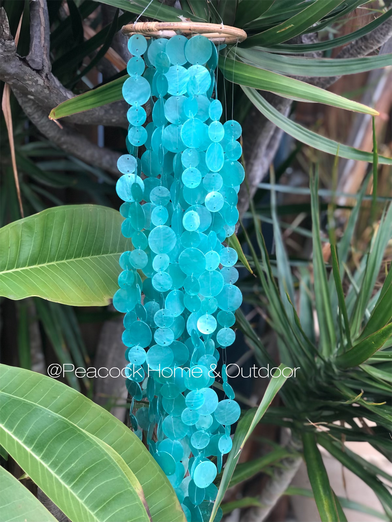 Capiz Chime - jade