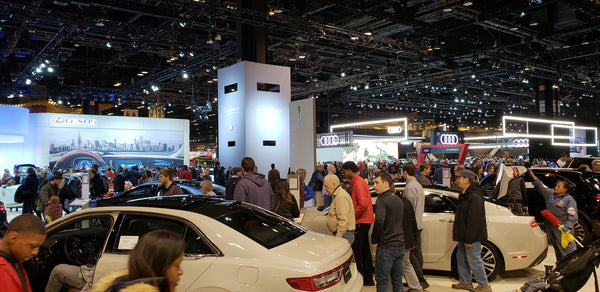 inside 2019 Chicago Auto Show