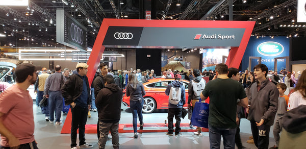 Audi booth