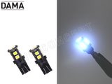 DAMA mini 194 White LED T10 10SMD wedge bulbs