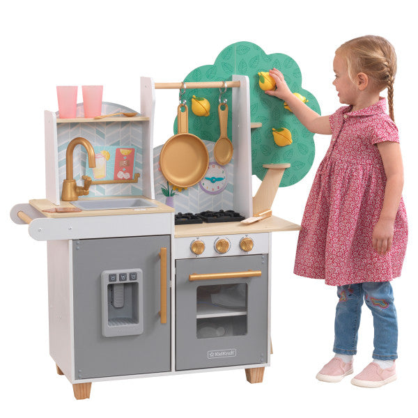 kidkraft happy harvest play kitchen