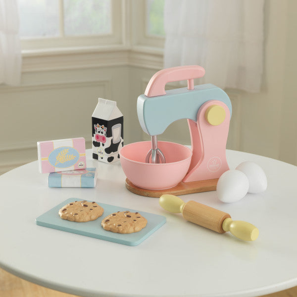 kidkraft pastel baking set