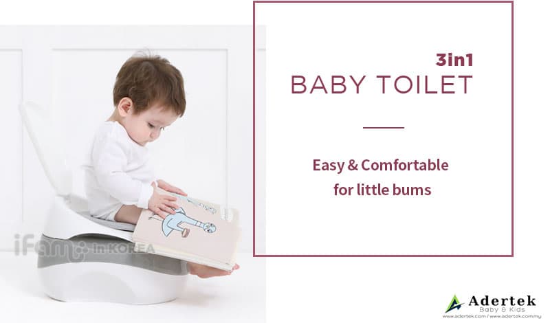 Comfortable toilet seat for your child's little bum