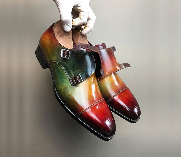 Hand-Painted Patina for the Affluent Shoe snob – KING'S