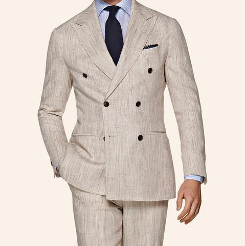 Double Breasted Summer Suit