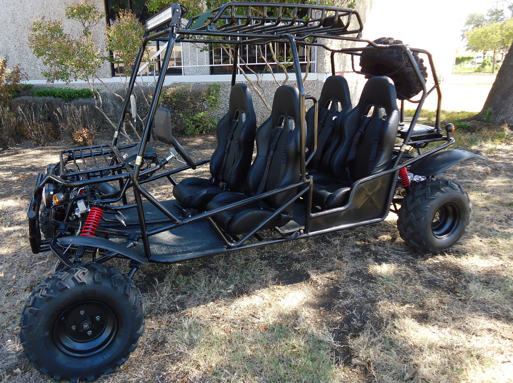 200cc spyder go kart 4 seater