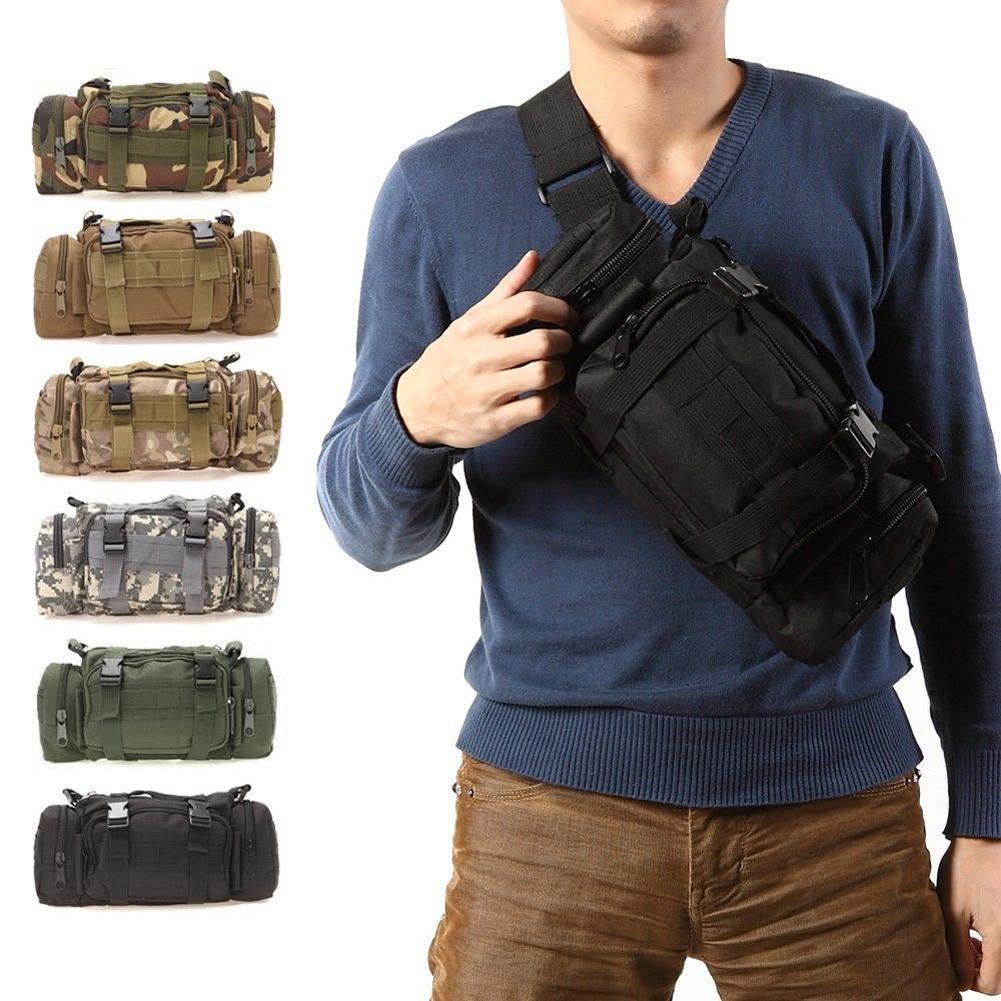 pack tactical waist bag shoulder military waterproof backpack bags outdoor pouch outdoors