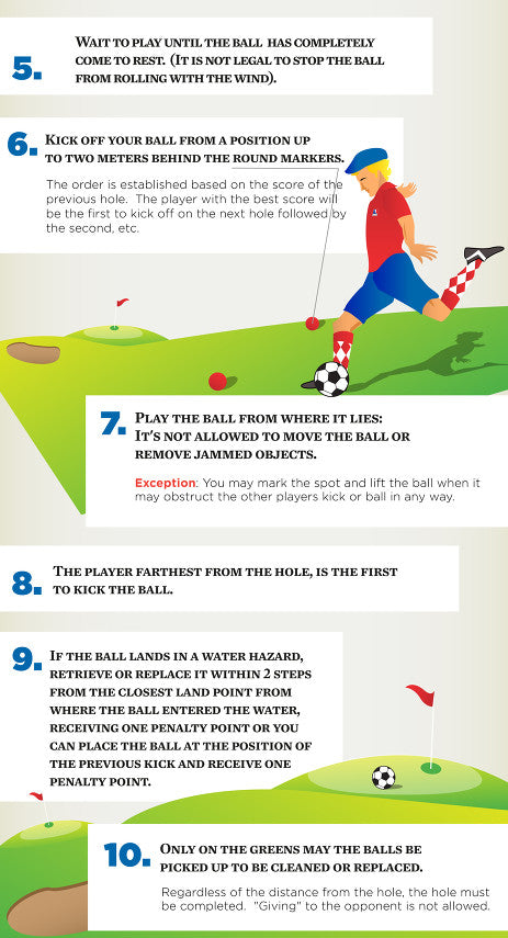 UK FootGolf Rules