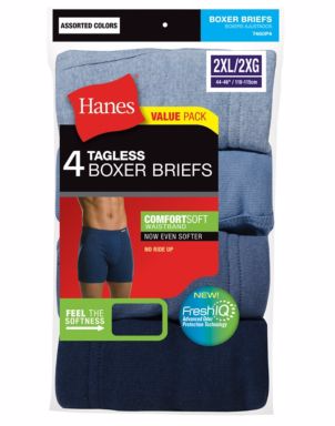 hanes 4 pack boxer briefs