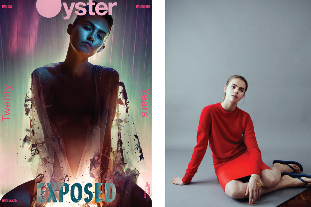 Oyster Magazine featuring Au Revoir Les Filles jewellery