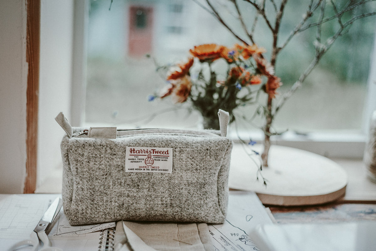 Handmade in the Highlands, Harris Tweed, Woollen Products, Travelling Basket, Know Your Makers