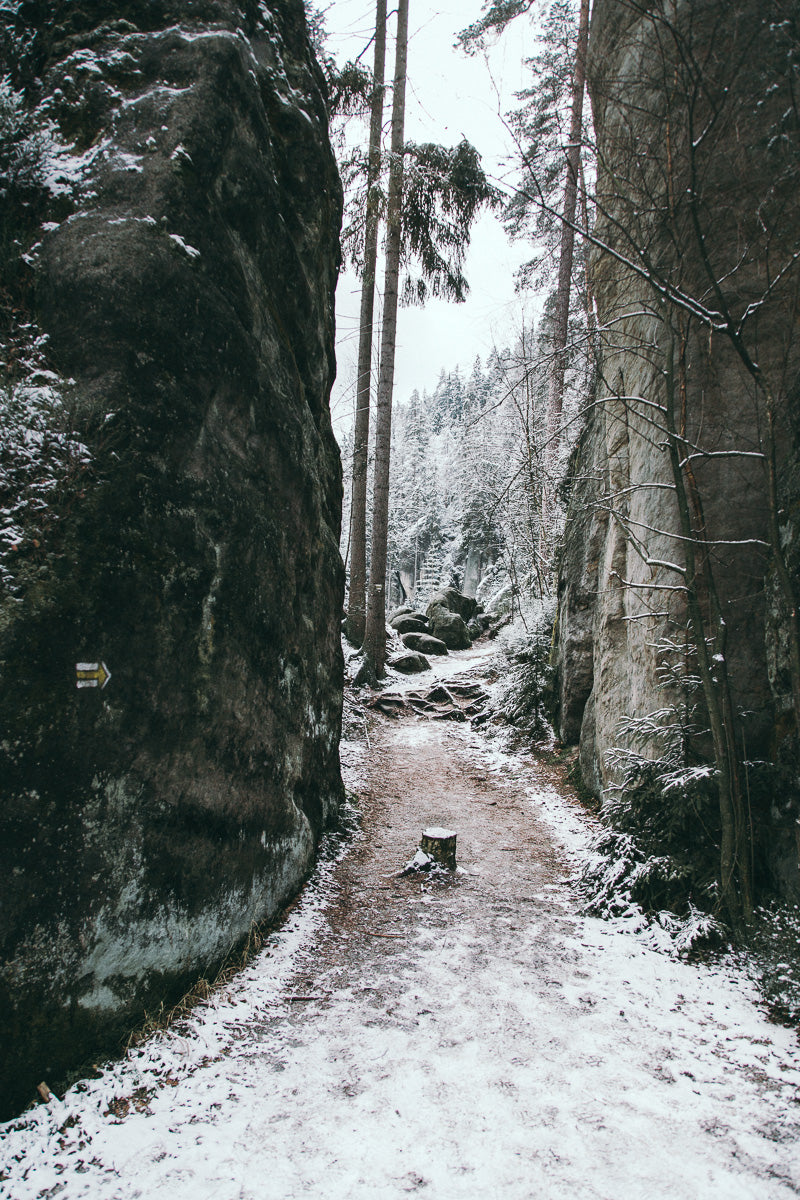 Travelling Basket Winter Adventure Adršpach